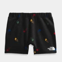 Infant The North Face Summer T-Shirt And Shorts Set TNF Light Grey Heather/TNF Blue Print - NF0A7ZZN 050 -Default Template 7 NF0A7ZZN 050 M4