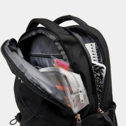The North Face Jester Luxe Backpack (27L) TNF Black/Burnt Coral Metallic - NF0A81E6 001 -Default Template 7 NF0A81E6 001 P5
