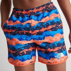 Boys' The North Face Amphibious Class V Shorts Retro Orange Mountain Panorama - NF0A81XO 810 -Default Template 7 NF0A81XO 810 M5