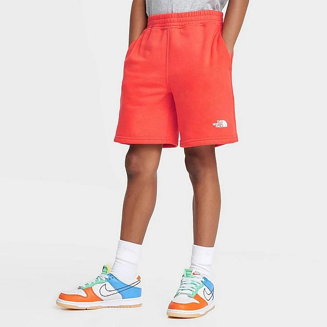 Boys' The North Face Camp Fleece Shorts Retro Orange - NF0A81XQ 810 3 Boys' The North Face Camp Fleece Shorts Retro Orange - NF0A81XQ 810