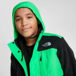 Boys' The North Face Forrest Fleece Mashup Jacket Black/Neon Green - NF0A82SY 001 12 Boys' The North Face Forrest Fleece Mashup Jacket Black/Neon Green - NF0A82SY 001 -Default Template 7 NF0A82SY 001 M5