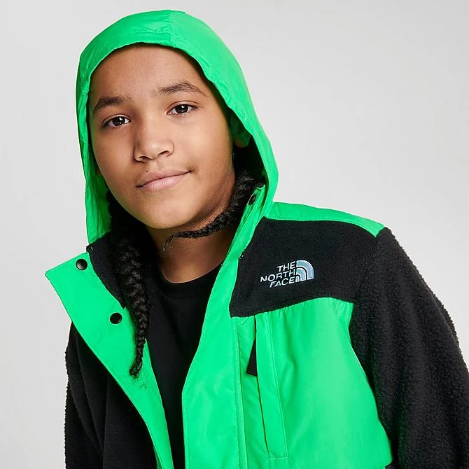 Boys' The North Face Forrest Fleece Mashup Jacket Black/Neon Green - NF0A82SY 001 7 Boys' The North Face Forrest Fleece Mashup Jacket Black/Neon Green - NF0A82SY 001 - Image 5