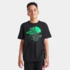 Kids' The North Face Graphic T-Shirt TNF Black/LED Yellow - NF0A82T8 001 -Default Template 7 NF0A82T8 001 M1
