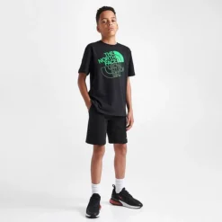 Kids' The North Face Graphic T-Shirt TNF Black/LED Yellow - NF0A82T8 001 -Default Template 7 NF0A82T8 001 M2