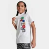 Kids' The North Face Graphic T-Shirt TNF White/LED Yellow/TNF Black - NF0A82T8 100 -Default Template 7 NF0A82T8 100 M1
