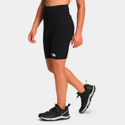 Girls' The North Face Never Stop High-Waisted Bike Shorts TNF Black - NF0A82TH 001 -Default Template 7 NF0A82TH 001 M2