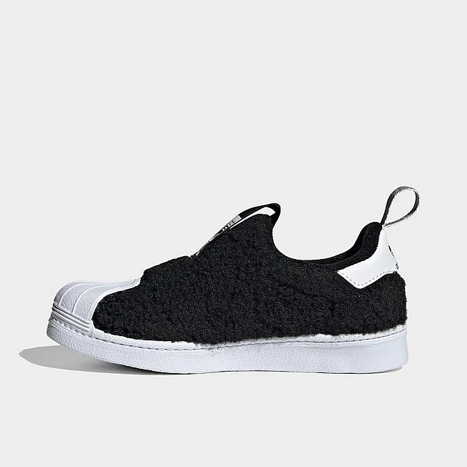Little Kids' Adidas Originals Superstar 360 Slip-On Casual Shoes Black/Black/White - Q46315 001 3 Little Kids' Adidas Originals Superstar 360 Slip-On Casual Shoes Black/Black/White - Q46315 001