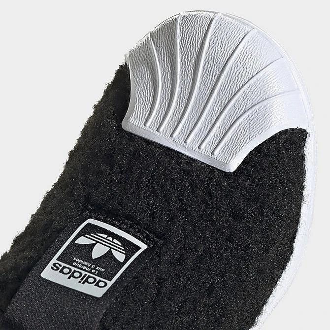 Little Kids' Adidas Originals Superstar 360 Slip-On Casual Shoes Black/Black/White - Q46315 001 5 Little Kids' Adidas Originals Superstar 360 Slip-On Casual Shoes Black/Black/White - Q46315 001 - Image 3