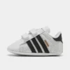 Infant Adidas Originals Superstar Crib Shoes Cloud White/Core Black/Cloud White - S79916 WBL