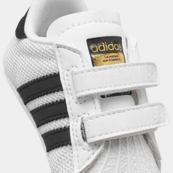 Infant Adidas Originals Superstar Crib Shoes Cloud White/Core Black/Cloud White - S79916 WBL -Default Template 7 S79916 WBL P3