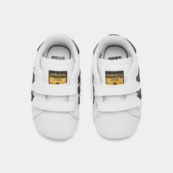 Infant Adidas Originals Superstar Crib Shoes Cloud White/Core Black/Cloud White - S79916 WBL -Default Template 7 S79916 WBL P5