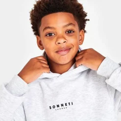 Kids' Sonneti London Pullover Hoodie Heather Grey - SN13002T 101 -Default Template 7 SN13002T 101 M5