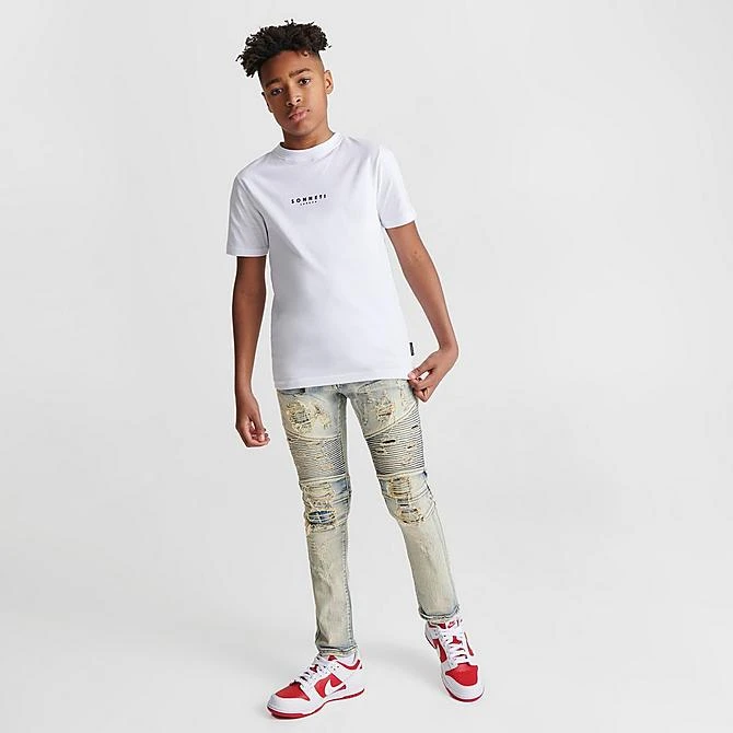 Kids' Sonneti Core London T-Shirt White - SNT13000 100 4 Kids' Sonneti Core London T-Shirt White - SNT13000 100 - Image 2