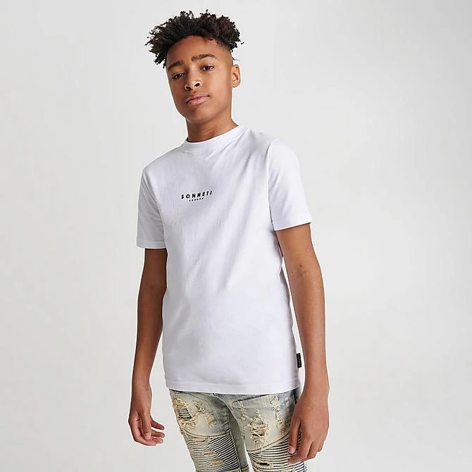 Kids' Sonneti Core London T-Shirt White - SNT13000 100 5 Kids' Sonneti Core London T-Shirt White - SNT13000 100 - Image 3