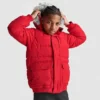 Kids' Sonneti Labeth Hooded Parka Jacket Chinese Red - SNT13001 600 -Default Template 7 SNT13001 600 M1