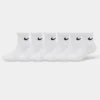 Little Kids' Nike Dri-FIT Ankle Socks (6-Pack) White - UN0018 001 2 Little Kids' Nike Dri-FIT Ankle Socks (6-Pack) White - UN0018 001 -Default Template 7 UN0018 001 P1