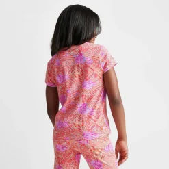 Girls' Vans Rose Camo Print Mini T-Shirt Cyclamen - VN00040U 660 -Default Template 7 VN00040U 660 M4