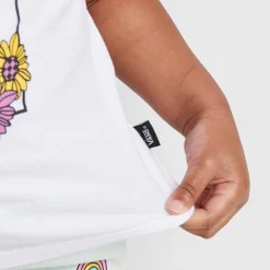 Girls' Toddler And Little Kids' Vans Flower Box T-Shirt White - VN00041W 100 -Default Template 7 VN00041W 100 M6