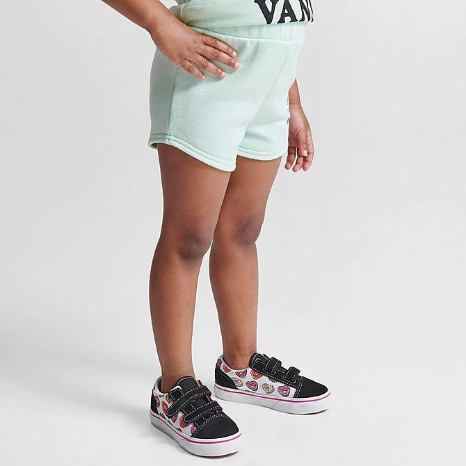 Girls' Toddler And Little Kids' Vans Rainbow Rider Shorts Clearly Aqua - VN000749 420 5 Girls' Toddler And Little Kids' Vans Rainbow Rider Shorts Clearly Aqua - VN000749 420 - Image 3
