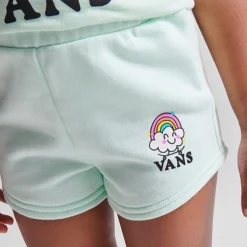 Girls' Toddler And Little Kids' Vans Rainbow Rider Shorts Clearly Aqua - VN000749 420 11 Girls' Toddler And Little Kids' Vans Rainbow Rider Shorts Clearly Aqua - VN000749 420 -Default Template 7 VN000749 420 M5