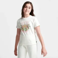 Girls' Vans Rock Floral T-Shirt Marshmallow - VN000772 100 -Default Template 7 VN000772 100 M3