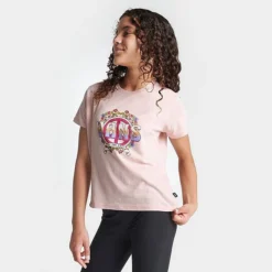 Girls' Vans Farewell Tour T-Shirt Rose Smoke - VN00078QÂ 660