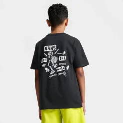 Kids' Vans Boneyard T-Shirt Black - VN0007ZP 001