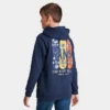 Big Kids' Vans Boardview Back Hit Pullover Hoodie University Blue - VN00087U 401 1 Big Kids' Vans Boardview Back Hit Pullover Hoodie University Blue - VN00087U 401 -Default Template 7 VN00087U 401 M1