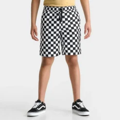 Boys' Vans Range Twill Shorts Checkerboard - VN0A7SHE 001